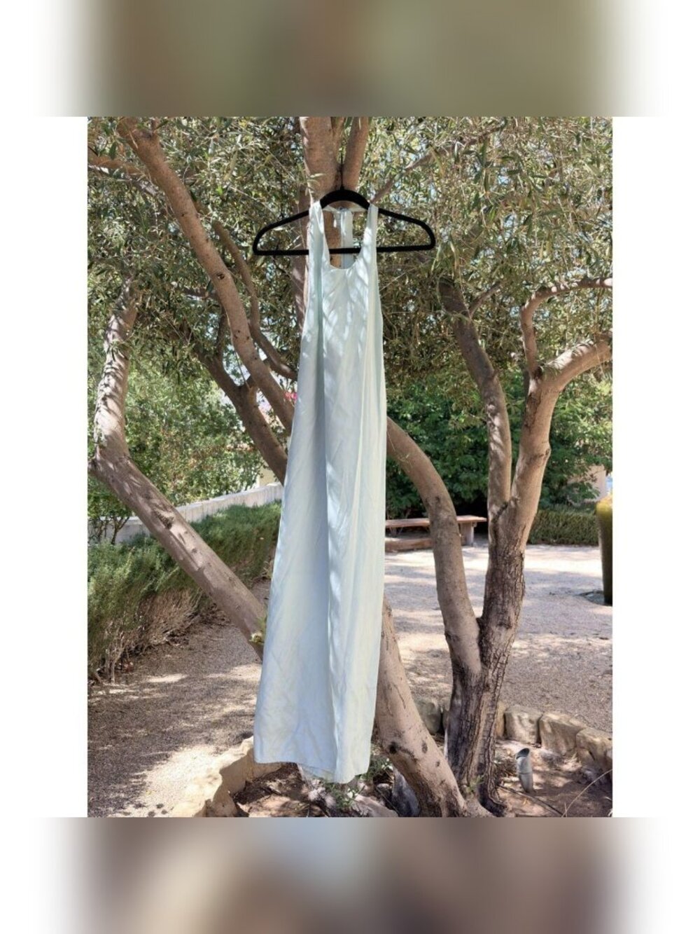 H&M Pale Blue Maxi Dress – Size M